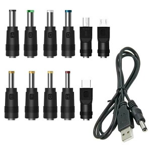 ��10��OFF���y�V�X�[�p�[�Z�[���� 2�Z�b�g DC �ϊ� �A�_�v�^�[ USB�P�[�u�� 11��� USB-DC �ϊ��v���O �d���P�[�u�� �J���� LED �X�C�b�` �X�s�[�J�[ ���[�^�[ �J���� �^�u���b�g �X�}�z �ϊ� HENPR