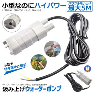 �y���^�Ŏ����^�ѕ֗��z �����|���v ���^ 12V �g��5m ���ݏグ 11000rpm ��� �ނ� ����� �A�E�g�h�A ���� �L�����v ����600L/H ���� ���� ���� �A�E�g�h�A ���� JT-500-12