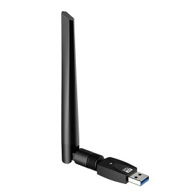 無線LAN子機 親機 Wifi Wi-Fi 1300Mbps USB3.0 アダプター 2.4G 5G デュアルバンド 5dBi 超高速通信 広範囲 ワイヤレスアダプター MUMUKO