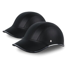 2個セット 帽子のように見える ヘルメット 自転車 帽子型 レディース メンズ 大人用 キャップ型 つば付き サイクリング 超軽量 バイク 通気性 ZITEMET