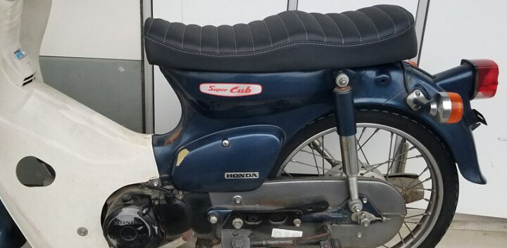 楽天市場】スーパーカブ C50 C70 C90 リトルカブ シート ダブルシート 