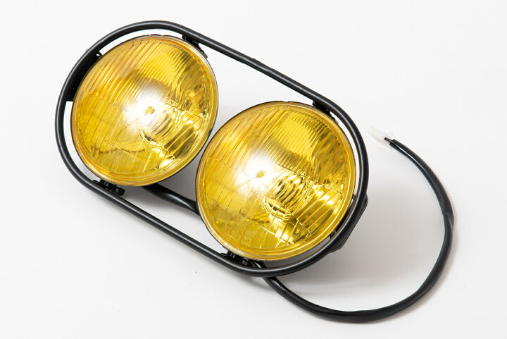 楽天市場】ズーマー ZOOMER AF58 ヘッドライト LED デカ目 黄色 