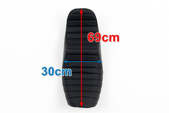 楽天市場】GN125 GN125H GN125-2F 三段シート 3段シート 座席 黒 