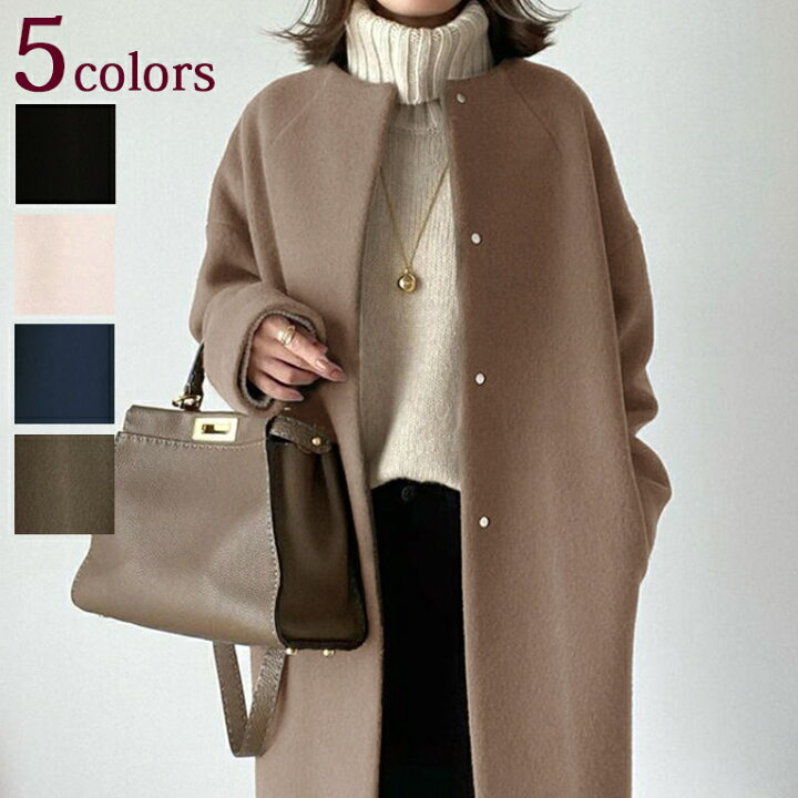 コーデュロイコート アウター コート 長袖 ロング レディース  