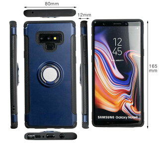 GalaxyNote9SC-01LSCV40リング付き耐衝撃ケース|ギャラクシーノートナインノート9落下防止docomoauスマホカバーケーススマートフォン耐衝撃送料無料