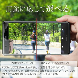 XperiaXZ2PremiumSO-04KSOV38液晶保護フィルム