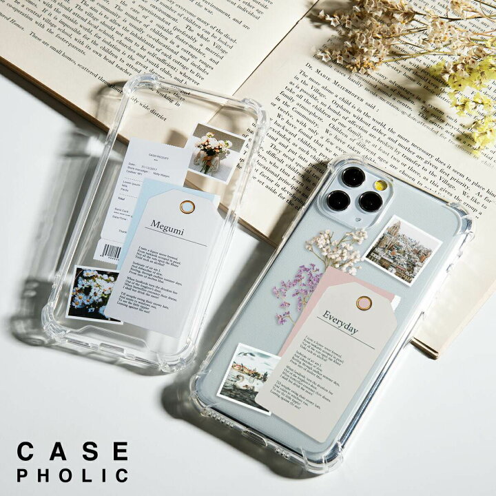 楽天市場 最大30 Offクーポン Iphone12 Iphone13 Mini Iphone Se3 第3世代 第2世代 Iphone13 Pro スマホケース 韓国 Iphone12 Mini Casepholic ブランド スマホ ケース カバー かわいい おしゃれ 花 ドライフラワー コラージュ 写真 名入れ レシート クリア 透明 名