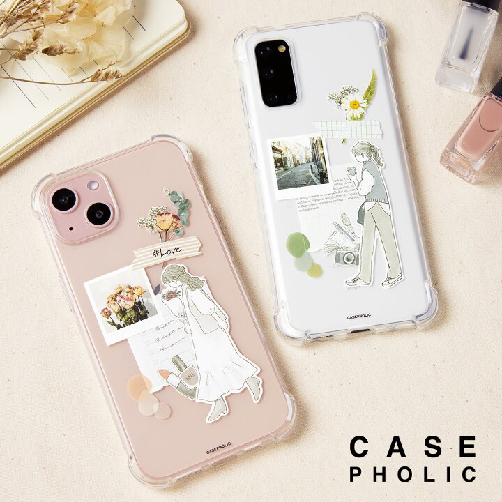 楽天市場 最大30 Offクーポン Iphone スマホケース韓国 全機種対応 スマホケース Iphone 11 Iphone13 Iphone12 Iphone Se 第3世代 第2世代 衝撃 吸収 透明 かわいい クリア スマホケー 可愛い カバー おしゃれ 花柄 耐衝撃 名入れ 大人女子 ライフスタイル コラージュ