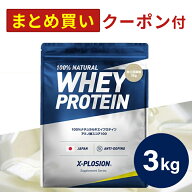 プロテイン WPC エクスプロージョン 3kg 杏仁豆腐味 ホエイプロテイン 3キロ 最安値 大容量 筋肉 タンパ…