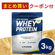 プロテイン WPC エクスプロージョン 3kg バニラ味 ホエイプロテイン 3キロ 最安値 大容量 筋肉 タンパク…