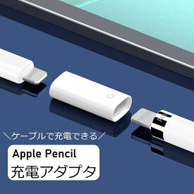 Apple Pencil 充電器 充電アダプタ 第1世代 タライトニング 充電アダプター Lightning(メス)-Lightning (メス) 多デバイス対応 iOS18 iOS16 iOS17 アップルペンシル 充電 変換 ライトニング 交換 互換 代替 Lightning 8pin 送料無料 お買い物マラソン