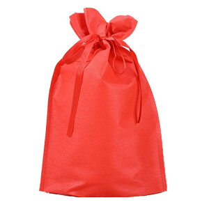 【赤・中サイズ】ギフトラッピング 横22×縦33 リボン 包装 ラッピング用品 ギフト 袋 wrapping バレンタイン 誕生日 バースデー お正月 お祝い ラッピング サービス 贈り物 キット 返品不可 プ
