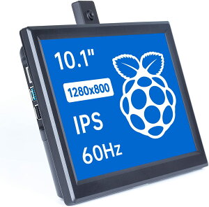|[^uj^[ 10.1" LCD IPS Raspberry Pi 4B ̌^ fBXvC 𑜓x1280×800 Xs[J Raspberry Pi 4Bp YpCیLbv pvt@ ALL-In-One݌v SunFounderyYx[pC{̕t