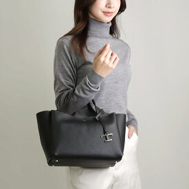 トッズ TOD’S 2WAYバッグ レザーバッグ ミニ MINIサイズ Tタイムレス XBWAPAFL100 QRI ブラック