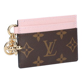 ルイヴィトン LOUIS VUITTON カードケース パスケース ポルト カルト・LV チャーム M82739 ブラウン