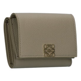 【15日0時〜24h限定ポイント5倍】 ロエベ LOEWE 折財布 3つ折り財布 C821TR2X16 3170 TAUPE アナグラム トライフォールド ウォレット