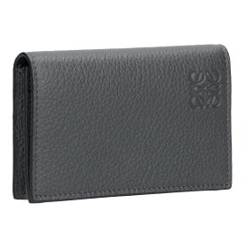 ロエベ LOEWE カードケース 名刺入れ アナグラム ビジネスカードホルダー C660M97X05 1110 ANTRACITA 【お取り寄せ】