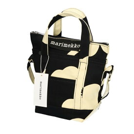 マリメッコ 2WAYバッグ MILLI MATKURI JUHLA UNIKKO 90566 ブラック×イエロー系(920 BLACK/LIGHT YELLOW) MARIMEKKO