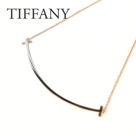 ティファニー ネックレス TIFFANY 【Tスマイル】 ペンダント 36201533 33637152 18Kローズゴールド