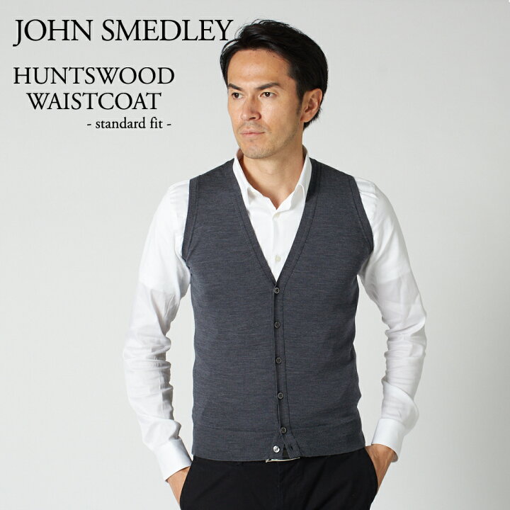 楽天市場】ジョンスメドレー JOHN SMEDLEY メンズ ニットベスト 