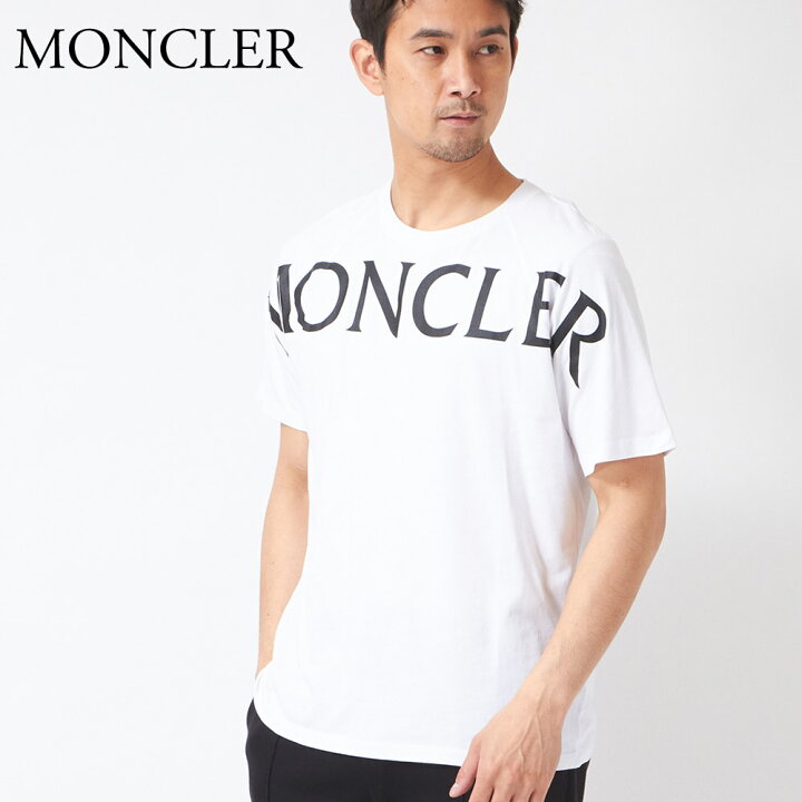 楽天市場 モンクレール メンズ Tシャツ 8c7c5 9h8 ホワイト 001 Moncler Clm エクセル ブランドショッピング