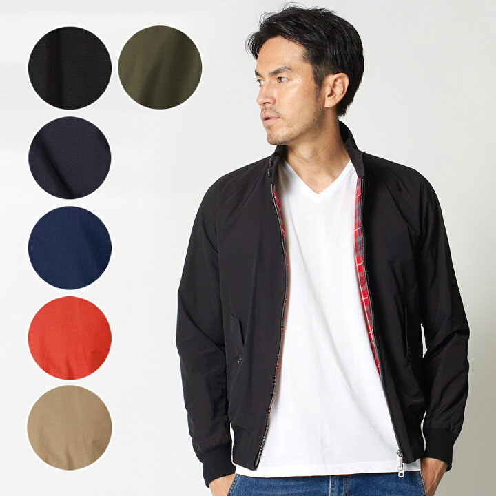 楽天市場】バラクータ BARACUTA メンズ ハリントンジャケット スイング 