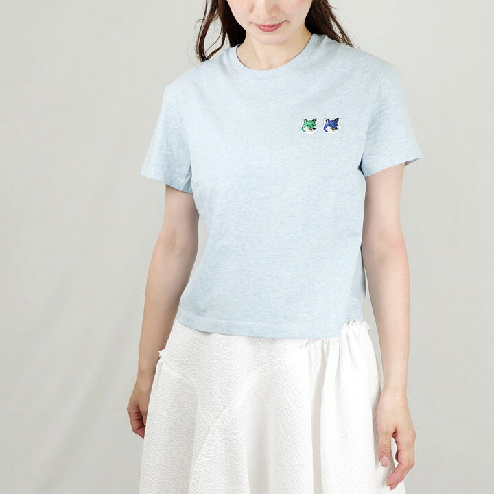 楽天市場】メゾンキツネ MAISON KITSUNE レディースTシャツ ダブル 