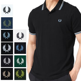 フレッドペリー FRED PERRY 半袖ポロシャツ ワンポイント Twin Tipped Fred Perry Shirt M3600