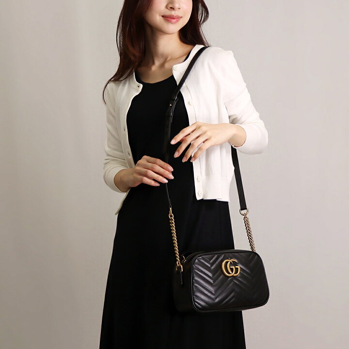 楽天市場】グッチ GUCCI バッグ ショルダーバッグ 【GGマーモント：GG 