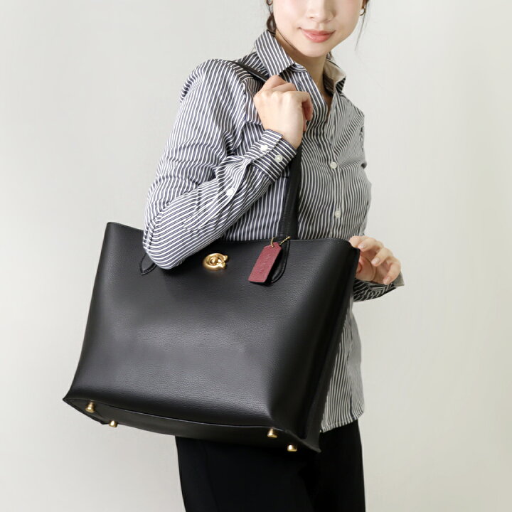 楽天市場】コーチ COACH トートバッグ ウィロウ C0689 ブラック(B4/BK 