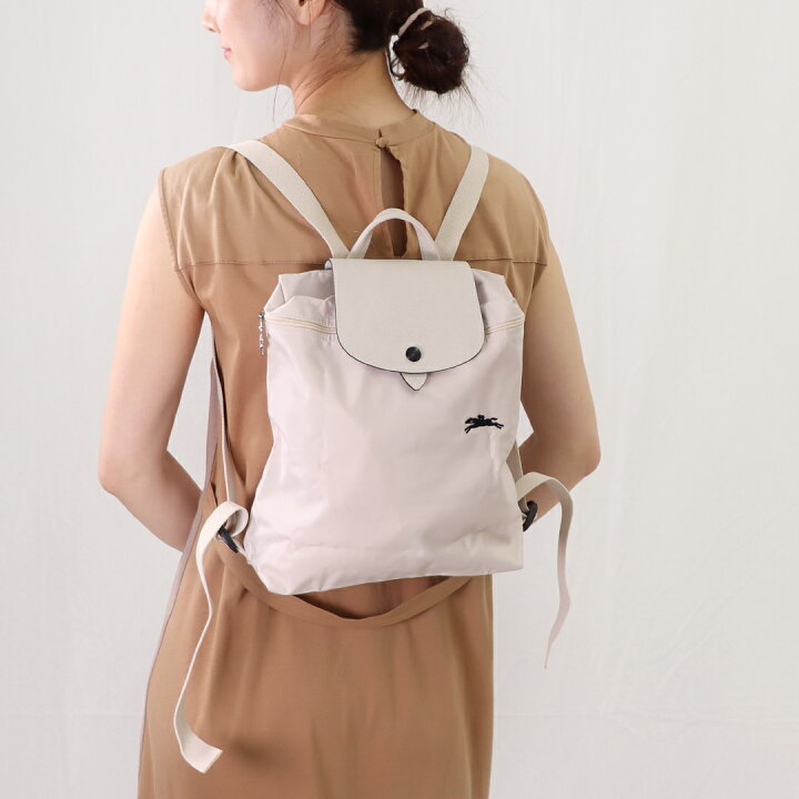 楽天市場 ロンシャン Longchamp リュックサック ル プリアージュクラブ 1699 619 ホワイト系 337 Chalk Bgl エクセル ブランドショッピング