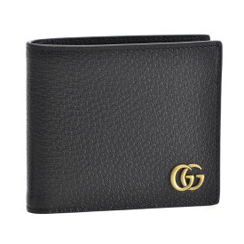 グッチ GUCCI 財布 折財布 428725 DJ20T 1000 【MEN’S GG MARMONT】 NERO