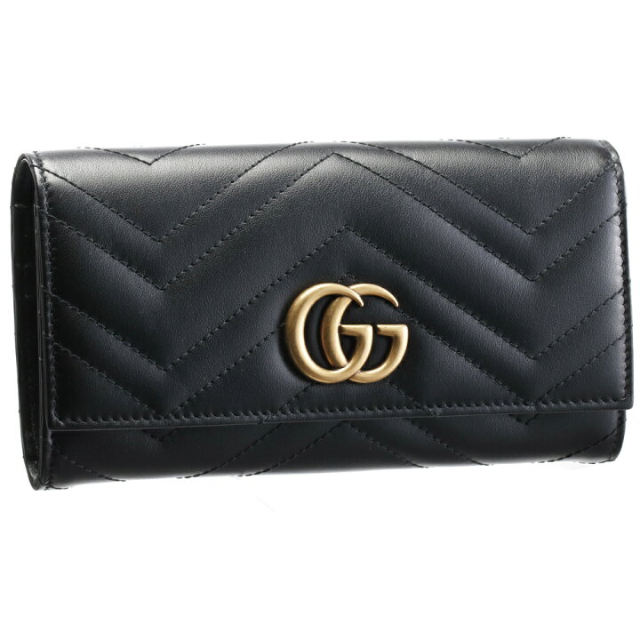 楽天市場】グッチ GUCCI 長財布 【GGマーモント：GG MARMONT 2.0  