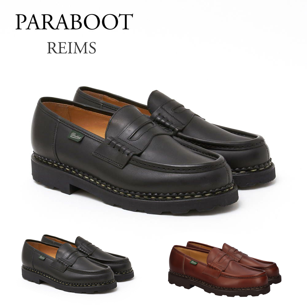 パラブーツ メンズシューズ 靴 PARABOOT REIMS ランス MARCHE ローファー 0994   - 1
