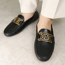 トッズ TOD’S レディース ドライビングシューズ フラットシューズ ローファー ケイト ゴンミーニ XXW00G0GQ40 QGW B999 BLACK