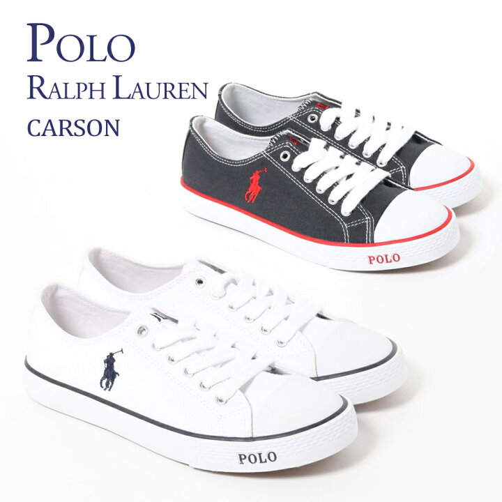 楽天市場 ポロラルフローレン スニーカー Carson 選べるカラー ポロラルフローレン Polo Ralph Lauren Zkk Shl エクセル ブランドショッピング