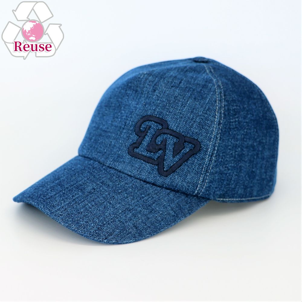 ルイヴィトン LOUIS VUITTON 帽子 キャップ キャスケット・LV デニム M7009L ブルー 