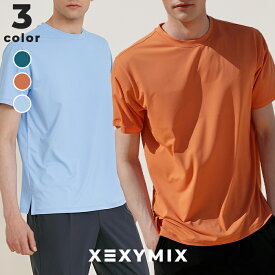 ゼクシィミックス メンズ xexymix mens 半袖 Tシャツ スポーツウェア メンズ トレーニングウェア メンズ フィットネスウェア メンズ ランニングウェア メンズ ジムウェア メンズ 筋トレ トレーニー ゼクシーミックス XT2116Foutlet
