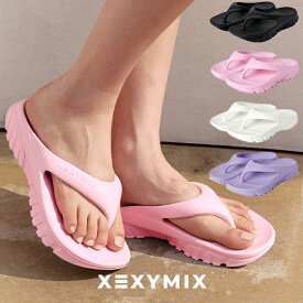 【クーポン利用で55%OFF】xexymix ゼクシィミックス ゼクシーミックス サンダル 厚底 チャンキー ヨガ ピラティス フィットネス ジムウェア トレーニング ランニング スポーツ X-READY FLIPヨガウェアoutlet