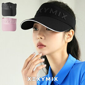 ゼクシィミックス xexymix ゴルフウェア レディース GOLF サンバイザー ゴルフキャップ 帽子 ゼクシーミックス GAB221X