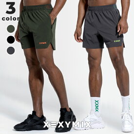 ゼクシィミックス メンズ xexymix mens ショートパンツ ショーツ スポーツウェア メンズ トレーニングウェア メンズ フィットネスウェア メンズ ランニングウェア メンズ ジムウェア メンズ 筋トレ トレーニー ボディービル ゼクシーミックス XP2226H