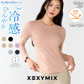 【全品ポイント5倍】ゼクシィミックス xexymix ヨガウェア 長袖 ヨガウェア 冬 ヨガウェア トップス スポーツウェア レディース 長袖 トレーニングウェア レディース 冬 ランニングウェア 冬 レディース ジムウェア レディース ゼクシーミックス xwflt04h3