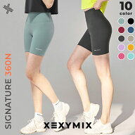 ゼクシィミックス xexymix ショートレギンス 3.5分丈 レギンス ヨガウェア スポーツウェア レディース ト…