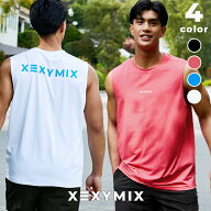 ゼクシィミックス メンズ xexymix mens ノースリーブシャツ ラッシュガード メンズ 水着 メンズ スイムウ…