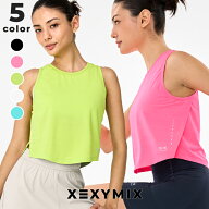 ゼクシィミックス xexymix ノースリーブ ヨガウェア トップス ヨガトップス ピラティス ホットヨガ スポ…