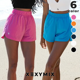 ゼクシィミックス xexymix 水着 レディース スイムウェア レディース スイムパンツ ショートパンツ 紫外線 UVカット プール 海水浴 水陸両用 夏 涼しい 吸汗速乾 ゼクシーミックス xsfbs01j2