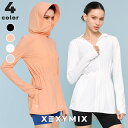 ゼクシィミックス xexymix 水着 レディース スイムウェア レディース ラッシュガード レディース ジップアップ ワンピース パーカー 紫外線 UVカット プール 海水浴 水陸両用 夏 涼しい 吸汗速乾 ゼクシーミックス xwfhj02j2