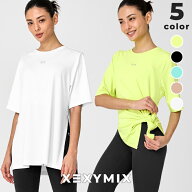 ゼクシィミックス xexymix 半袖 Tシャツ ヨガウェア トップス ヨガトップス ピラティスウェア スポーツウ…