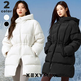 【OUTLET】ゼクシィミックス xexymix ロング丈 グースダウンジャケット ジャンパー ジャケット アウター スポーツウェア レディース トレーニングウェア レディース フィットネスウェア レディース ランニングウェア レディース ジムウェア テニスウェア xtfdj03j4【30】