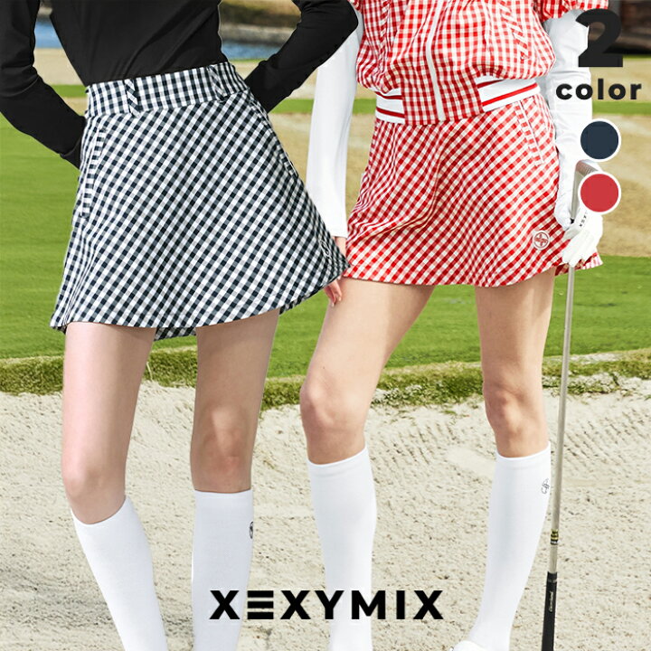 楽天市場】ゼクシィミックス xexymix ゴルフ フレアスカート インナー 